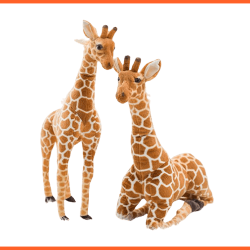 whatagift.com.au Plush Toys 35-120Cm Giant Real Life Giraffe Plush Toys | Soft Stuffed Animals