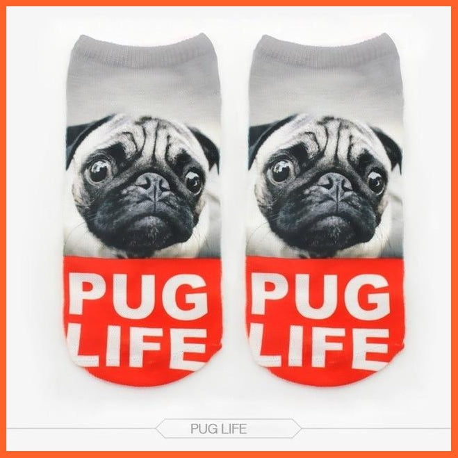 3D Dog Printed Socks | whatagift.com.au.