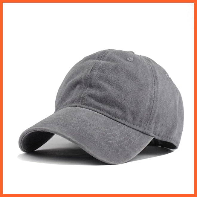 Unisex Cotton Denim Baseball Cap | Snapback Adjustable Cap For Summer | Cool Hip Hop Caps | whatagift.com.au.