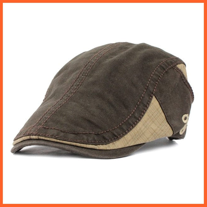 Unisex Cotton Berets Vintage Caps | Casquette Visor Cap For Autumn, Summer | whatagift.com.au.