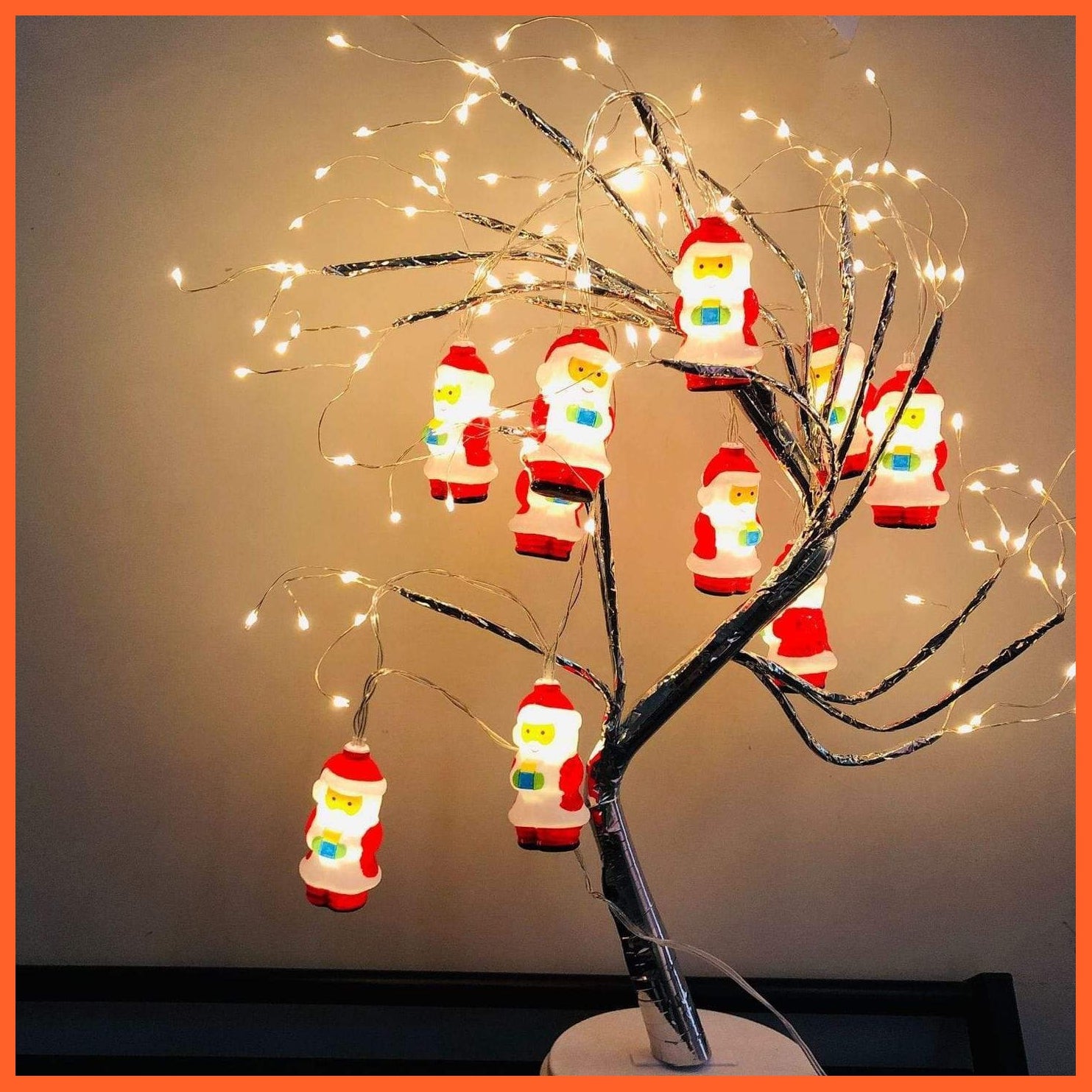 Christmas Decoration Led Lights For Tree | Santa Claus String Lights | whatagift.com.au.