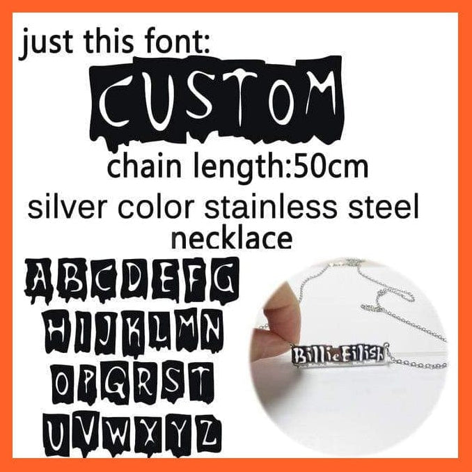 whatagift.com.au Copy of Silver Coated Pendant & Necklace With Gross Written