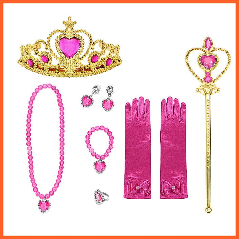 whatagift.com.au costumes Children Princess Tiara With Cute Accessories | Aurora Accessories