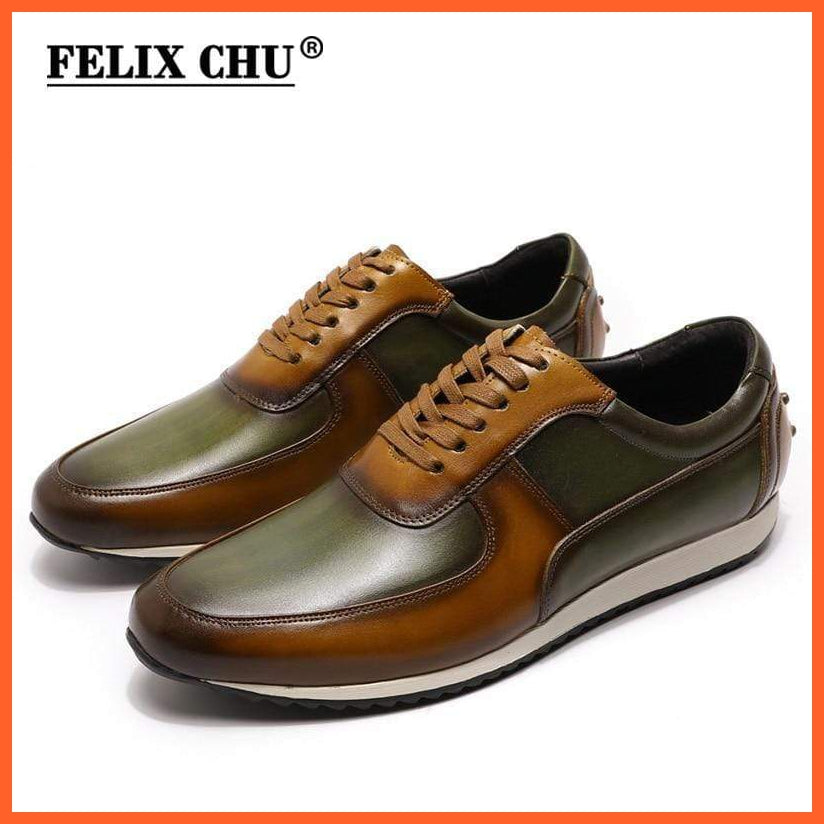 Felix Chu Genuine Leather Casual Shoes | whatagift.com.au.