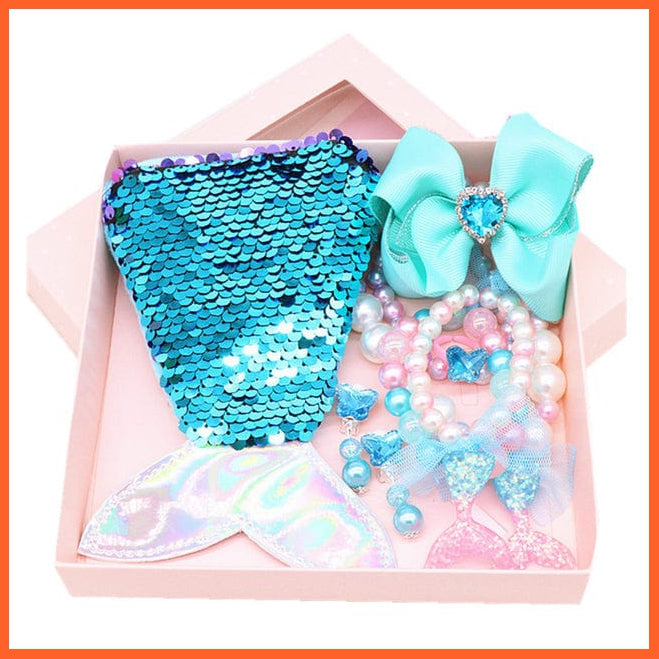 whatagift.com.au Headband S Copy of Mermaid Kids Sequin Headband | Princess Party Lace Hair Accessories Photo Props