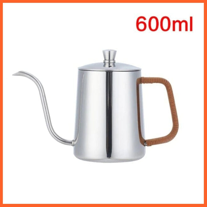 600Ml/350Ml Non-Stick Drip Kettle | Non-Stick Coating Stainless Steel | Coffee Tea Pot | whatagift.com.au.