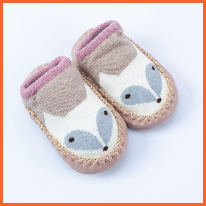 whatagift.com.au kids socks HULI / L 12-24M Spring Fashion Cute Cartoon Cotton Toddler Animal Pattern Socks for Newborns