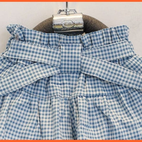 whatagift.com.au Kids T-shirts Baby Girls Toddler Vest+Shorts 2PCS set | 0-7Year Infant Outfits kidswear