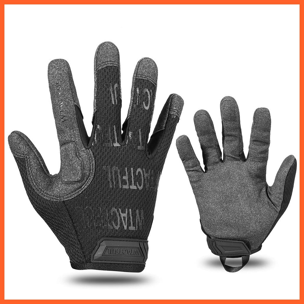 whatagift.com.au Men's Gloves Camouflage Tactical Cycling Glove | Ski Riding Full Finger Men's Mitten