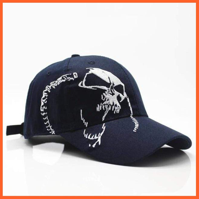 Unisex Skull Cap - Baseball Style Caps | Men Women High Quality  100% Cotton Outdoor Baseball Cap Skull Embroidery Snapback Fashion Sports Hats | whatagift.com.au.