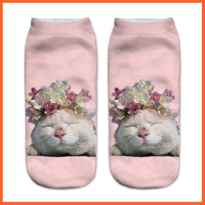 Sleeping Cat Socks - 3D Prints | whatagift.com.au.