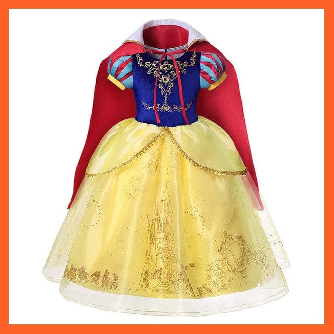 whatagift.com.au Style5 / 2-3T Snow White Dress For Girls Prom Princess Dress Halloween Party