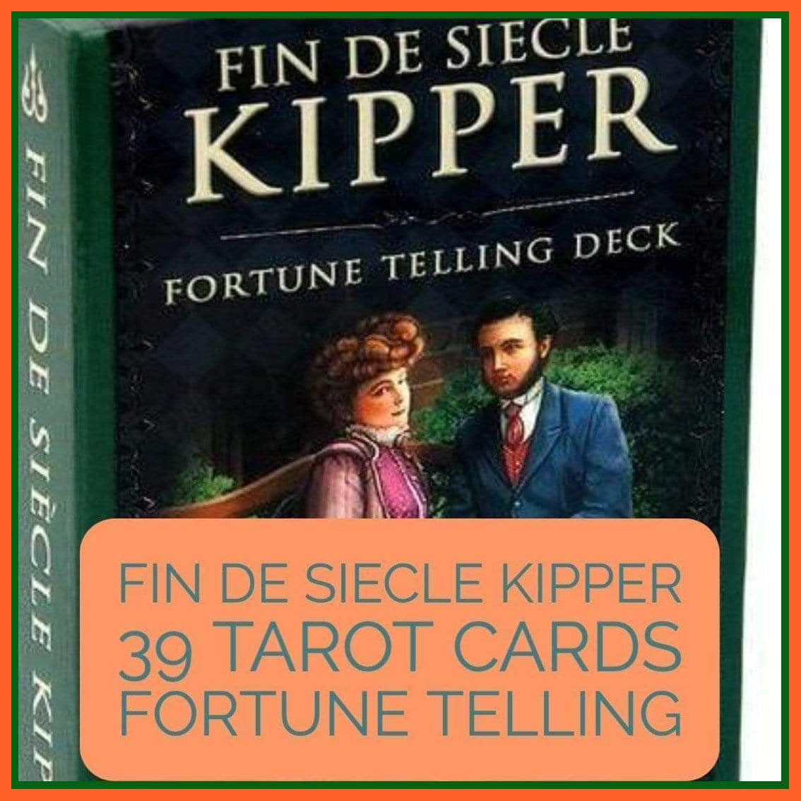Tarot Cards Fin De Siecle Kipper 39 Cards With E-Guide | whatagift.com.au.
