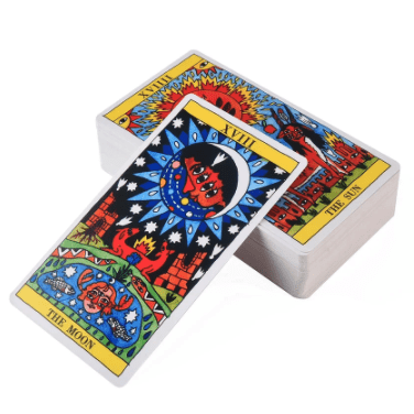 Tarot Deck Del Fuego Cards With E-Guide Instructions Book | whatagift.com.au.