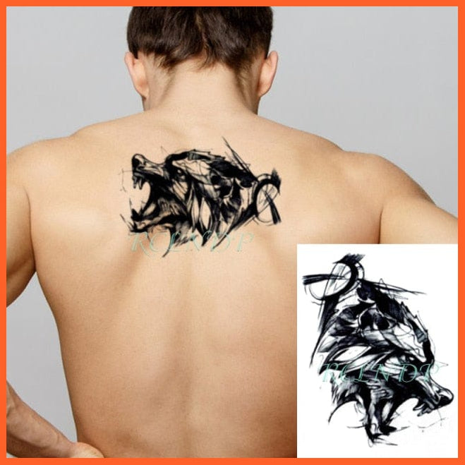 Waterproof Temporary Tattoo Stickers | Cool Fake Tattoo Flash Anime Spirited Away Body Art For Girls Women Men | whatagift.com.au.