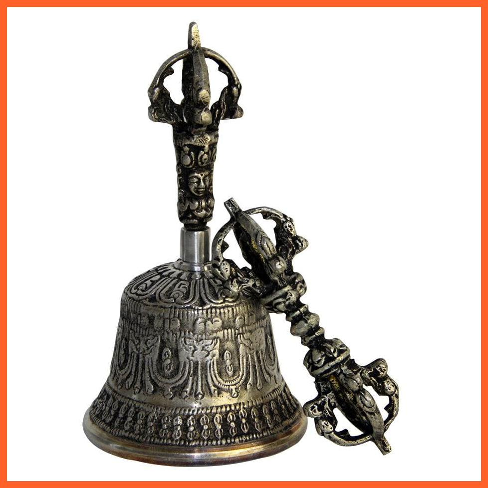 Tibetan Buddhist Meditation Bell And Dorje Set | whatagift.com.au.