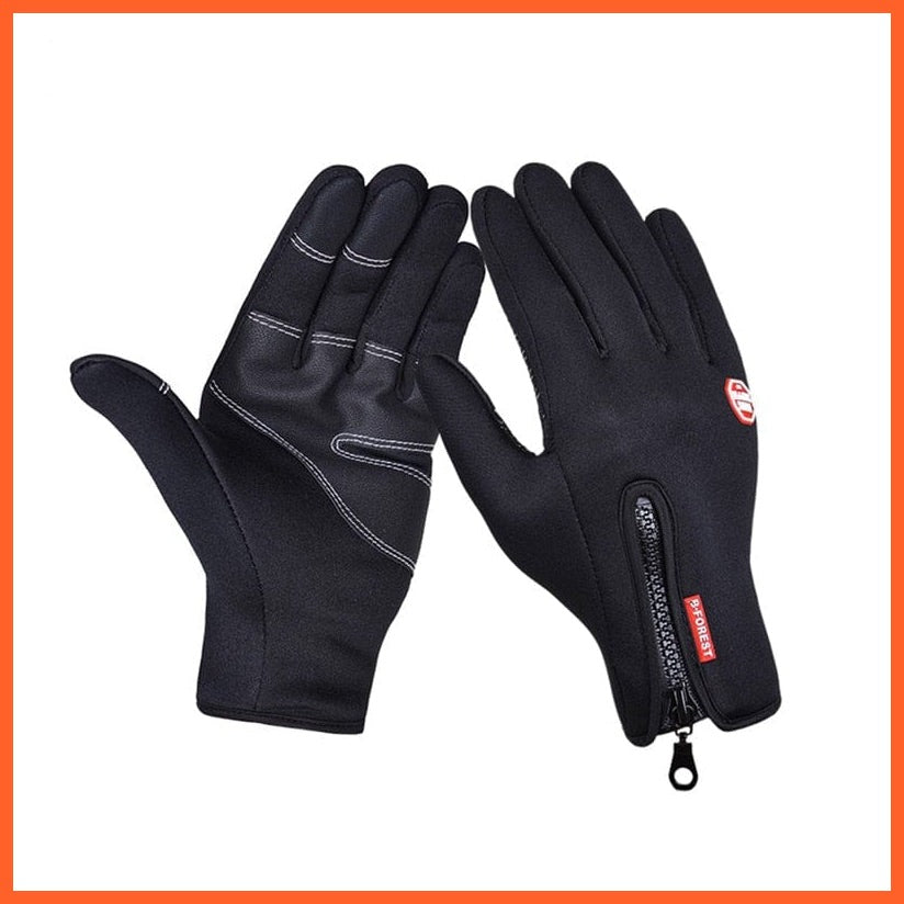 whatagift.com.au Unisex Gloves black PU / S Cycling Winter Outdoor Sports Gloves | Men Women Touch Screen Windproof Glove